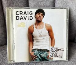 CRAİG DAVİD SLİCKER THAN YOUR A VERAGE CD ALBÜM KONDİSYON YÜKSEK KOLEKSİYONLUK YURT DIŞI BASKI.  TÜRKİYE'DE TEK SATIŞ OLABİLİR
