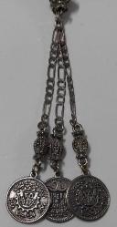 OSMANLI DÖNEMİ ANTİK MUHTEŞEM GÜMÜŞ SARAYSAL TESPİH PÜSKÜLÜ RRR2AA1 PEK ÇIKMAZ