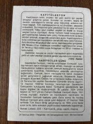 24 TEMMUZ 2003 - TAKVİM YAPRAĞI - DOĞUM GÜNÜ HEDİYESİ - BÜYÜK SAATLİ MAARİF TAKVİMİ - MUSTAFA KEMAL ATATÜRK - KAPİTÜLASYON - GAZETECİLER GÜNÜ