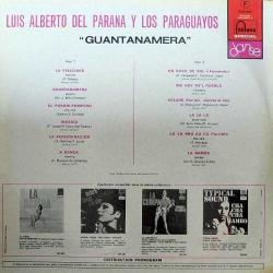 LUIS ALBERTO DEL PARANA y LOS PARAGUAYOS GUANTANAMERA 1974 LP.