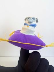 Disney Pocahontas Percy Pug Peluş Yastık Parmak Kuklası Oyuncak Figür Burger King 1996
