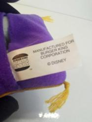 Disney Pocahontas Percy Pug Peluş Yastık Parmak Kuklası Oyuncak Figür Burger King 1996
