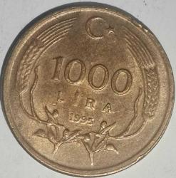 TÜRKİYE CUMHURİYETİ   1995   1000 LİRA