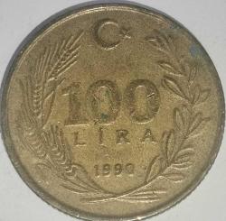 TÜRKİYE CUMHURİYETİ   1990   100  LİRA