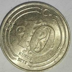 TÜRKİYE CUMHURİYETİ    2019   10   KURUŞ