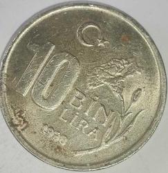 TÜRKİYE CUMHURİYETİ    1998    10 BİN LİRA
