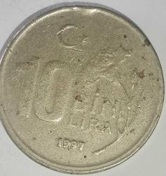 TÜRKİYE CUMHURİYETİ    1997    10 BİN LİRA