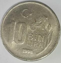 TÜRKİYE CUMHURİYETİ    1998    10 BİN LİRA