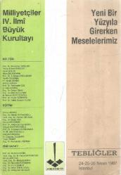 MİLLİYETÇİLER IV. İLMİ BÜYÜK KURULTAYI 