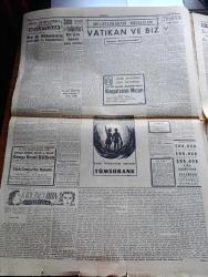 Cumhuriyet Gazetesi - 10 Mart 1957 - Adnan Menderes'in Ortadoğu Durumu İçin Demeci - İran Veliahdı Abdülillah Dün Tahran'a Gitti - Sivas Tankerinde Ortaya Çıkarılan Afyon Kaçakçılığı - Bize Karşı Rus Yunan Müşterek Kampanyası - İsmet İnönü Dün Sabah İzmir'e Harekete Geçti - Türk Ordusunun İlk Kadın Doktor Subayı Ülkü Sema Aran- Vatikan Ve Biz Yazan Numan Menemencioğlu  Köşe Yazısı - İdam Sehpasında Can Veren Devletliler Yazan Cemalettin Saraçoğlu Yazı Dizisi - Kırkıncı Oda Yazan Peride Celal Yazı Dizisi - Amerikan Başkanı Eisenhower'in Ortadoğu Planı Fiilen Yürürlüğe Girdi - Dram Tiyatrosunun Büfecisi Stelyo Vefat Etti - Turing Ve Otomobil Kurumunun Kongresi - Haftanın Şakaları Yazan Burhan Felek - Hint Güneşi Şehzadebaşı ve Çemberlitaş Sinemasında - Namus Borcu Filmi Atlas Sinemasında - Resimli Romanımız Mormon Mezhebi Ve Kurucusunun Dramı  - Fenerbahçe Bugün Vefa İle Karşılaşıyor - Beykoz Beşiktaş'ı Farkla Yendi - Ömer Besim Krosu Bugün Yapılıyor - Göztepe Ujpesti 2 1 Yendi- Muhabank
