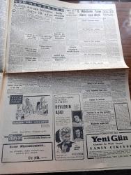 Cumhuriyet Gazetesi - 21 Şubat 1957 - Meclis Bütçe Müzakerelerine Büyük Gürültü İçinde Başladı - Birleşmiş Milletlerde Yunan Davası Suya Düştü -  Maliye Vekili Hasan Polatkan'ın Nutku Fotoğraf - Başkan Eisenhower Çok Müşkül Durumda - Kral Suud Moskova'ya Çağrılıyor - Soprano Leyla Gencer Geldi - Dün Gece 62 Macar Mülteci Daha Geldi - Ordinaryüs Profesör Sadri Maksudi Dün Vefat Etti - Kızılaydaki Suistimal Hadisesi - İstanbul Börekçiler Derneğinin Kongresi Fotoğraf - İdam Sehpasında Can Veren Devletliler Derleyen Cemaleddin Saraçoğlu Yazı Dizisi - Despot Yazan Reşat Enis Yazı Dizisi - Geçen Yıl 2226 Kitap Basıldı - Avrupa Birliğine Doğru İlk Adım  - Resimli Romanımız Mormon Mezhebi Ve Kurucusunun Dramı Çeviren Mazhar Kunt Yazı Dizisi - Bulmaca - Milli Kız Voleybol Takımı Seçiliyor - Kız Liseleri Basketbol Finalinde İstanbul Hükmen Şampiyon - Galatasaraylı İsmail Kurt İyileşti - Fenerbahçeli Feridun Bukager Dün Gece Geldi - Vefa Emniyet Maçı Bugün - Küçük Ayasofya'nın Kongresi -