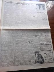 Cumhuriyet Gazetesi - 21 Şubat 1957 - Meclis Bütçe Müzakerelerine Büyük Gürültü İçinde Başladı - Birleşmiş Milletlerde Yunan Davası Suya Düştü -  Maliye Vekili Hasan Polatkan'ın Nutku Fotoğraf - Başkan Eisenhower Çok Müşkül Durumda - Kral Suud Moskova'ya Çağrılıyor - Soprano Leyla Gencer Geldi - Dün Gece 62 Macar Mülteci Daha Geldi - Ordinaryüs Profesör Sadri Maksudi Dün Vefat Etti - Kızılaydaki Suistimal Hadisesi - İstanbul Börekçiler Derneğinin Kongresi Fotoğraf - İdam Sehpasında Can Veren Devletliler Derleyen Cemaleddin Saraçoğlu Yazı Dizisi - Despot Yazan Reşat Enis Yazı Dizisi - Geçen Yıl 2226 Kitap Basıldı - Avrupa Birliğine Doğru İlk Adım  - Resimli Romanımız Mormon Mezhebi Ve Kurucusunun Dramı Çeviren Mazhar Kunt Yazı Dizisi - Bulmaca - Milli Kız Voleybol Takımı Seçiliyor - Kız Liseleri Basketbol Finalinde İstanbul Hükmen Şampiyon - Galatasaraylı İsmail Kurt İyileşti - Fenerbahçeli Feridun Bukager Dün Gece Geldi - Vefa Emniyet Maçı Bugün - Küçük Ayasofya'nın Kongresi -