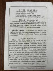 4 EYLÜL 2003 - TAKVİM YAPRAĞI - DOĞUM GÜNÜ HEDİYESİ - BÜYÜK SAATLİ MAARİF TAKVİMİ - GAZİ MUSTAFA KEMAL ATATÜRK - SİVAS KONGRESİ - İNGİLTERE KRAL VIII.EDVARD DOLMABAHÇE'YE GELDİ - EYLÜL AYINDA; MEYVELER - SEBZELER - TARLALAR - AHIR VE KÜMES - BAHÇIVANLIK
