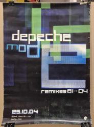 POSTER - Depeche Mode Remixes Albüm Tanıtım Posteri (Orijinal) 50x70