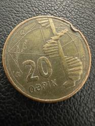 Azerbaycan 20 Kapik 2006