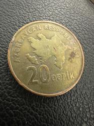 Azerbaycan 20 Kapik 2006