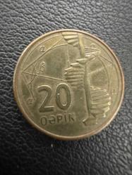 Azerbaycan 20 Kapik 2006