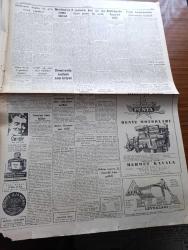 Cumhuriyet Gazetesi - 18 Aralık 1959 - Büyük Dikkat Yazan Nadir Nadi Köşe Yazısı - Gizli Bir Teşkilat Hakkında Tahkikat - 3 Gazeteci Ahmet Emin Yalman Selami Akpınar Ve Naim Tiralinin Hapsi İçin İnfaz Kararı Dün Postaya Verildi - Libya Kralı 3 Gazeteyi Kapattı - Uşak Hadisesinin Duruşması Başladı - Maliye Bakanı Hasan Polatkan Dün Yeni Bütçe Üzerinde 3 Saat Süren Bir Konuşma Yaptı - Fenerbahçe Galatasaray'ı Can Bartu'nun Golüyle Yendi Fotoğraf - Aşk Eceli Yendi Çeviren Hamdi Varoğlu Yazı Dizisi - Televizyon Skandalları Derleyen M. Kenan Kan - Mutlu Akü - Türkiye İş Bankası - Bir Bakkalın Marifeti Yazan Burhan Felek - İdil Biret Paris'te Konser Verdi - Ankara'da Kurulan Türkiye Matbuat Kulübü - Koruyucu Melekler Şatonun Kraliçesi - İnekler Ve Müzik - Bulmaca - İstanbul Şehir Tiyatroları Dram Kısmında Hamlet Oyunu - Fenerbahçe'nin Cenevre Kadrosu - Fenerbahçe Galatasaray Sezonun Maçından Enteresan Notlar - Naci Erdem Ve Metin Oktay Maçtan Bir Kare - Diko Elektrik Şofbenleri