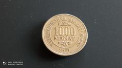 TÜRKMENİSTAN 1000 MANAT 1999