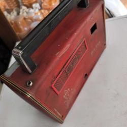 DELTA 8 TRANSİSTÖR KIRMIZI RENK RADYO KASASI