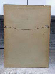 Antika 1800'ler Osmanlı Saltanat Temalı Gravür Tablo