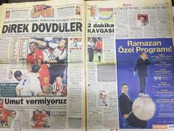HÜRRİYET GAZETESİ - 10 KASIM 2002 - BABAM ATATÜRK, ATATÜRK'ÜN MANEVİ KIZI ÜLKÜ ADATEPE İLE ÖZEL RÖPORTAJ - RECEP TAYYİP ERDOĞAN'IN KOPENHAG GARDIROBU - ORGANİZATÖR ERKAN ÖZERMAN - OKTAY EKŞİ - FADIL AKGÜNDÜZ - SİBEL CAN - YELİZ YEŞİLMEN İŞSİZ KALDI - FORD FOCUS 2002 REKLAMI - YENER SÜSOY - FİAT ALBEA 2002 REKLAMI - MEHMET ŞENTÜRK - MONICA BELLUCI - PAKİZE SUDA - OSMAN DURMUŞ - ALİ ATIF BİR - ERCAN KUMCU - SÜHA YAVUZ - EBRU GÜNDEŞ - MELTEM CUMBUL, ŞEVKET GÖZALAN - BMW 325 İ 2002 REKLAMI - MALİ MİLAT - ALİ LEVENT ORHAN - ELÇİN ÜNER - DEVLETİN GAZABINDAN YENİÇERİNİN MEZARTAŞI BİLE KURTULAMAMIŞTI - MURAT BARDAKÇI - YALÇIN BAYER - RAHMİ DİLLİGİL - HYUNDAI STAREX 2002 REKLAMI - KAYIP KATRİN TÜRKİYE'DE Mİ? - FAİK KAPTAN - MESUT YILMAZ ''GERİ DÖNMEMEK ÜZERE GİDİYORUM'' - TANSU ÇİLLER - ERTUĞRUL ÖZKÖK - FERAİ TINÇ - KOFİ ANNAN - FERİDUN GÜRBÜZ VEFAT İLANI - HACI KEMAL TÜRER VEFAT İLANI - KENAN ŞENER VEFAT İLANI - M. NECMİ SAYMAN VEFAT İLANI - NAOMA - LORANT & FENERBAHÇE - 40 SAYFA
