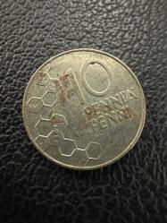 Finlandiya 10 Penni 1995