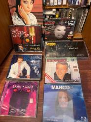 207 ADET TOPLAM, 156 ADET KASET, 51 ADET CD