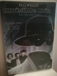 H. W. Wells, İnvisible man 1958,orginal series, hologram kapak,2 dvd film