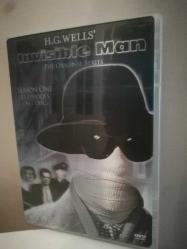 H. W. Wells, İnvisible man 1958,orginal series, hologram kapak,2 dvd film