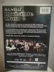 H. W. Wells, İnvisible man 1958,orginal series, hologram kapak,2 dvd film