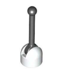 Lego 4592c02 Vites Kolu - Kontrol Kolu - Anten Siyah - Beyaz