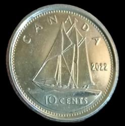 Kanada 2022 10 Cent