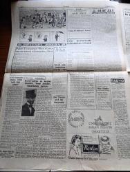 Cumhuriyet Gazetesi - 3 Temmuz 1959 - Bedelsiz Mal İthalinin Tahditleri Kaldırılacak - Ordu Terfi Listesinin Hazırlıkları Başladı - Türk İş Başkanı Nuri Beşer Fotoğrafı - Türk Fransız Konsolidasyon Anlaşması - Bir Jet Uçağımız Düştü İki Pilot Şehit - İstanbul Üniversitesi Rektörü Sıddık Sami Onar Üniversite Çatısı Altında Politika Yapılmamasını İstiyor - İsmet İnönü Basın Toplantısı Yapacak - Fuat Köprülü Amerika'dan Döndü - Niğde'nin Bazı Kazaları Açlık Tehlikesine Maruz - Kavunlu'nun Köprüsü Yazan Fakir Baykurt  - Küba'daki İhtilalin İçyüzü Viva Castro Yazı Dizisi - Küba'da Gene İsyan Çıktı - Belçika Prensi İtalyan Prensesi İle Dün Evlendi - Bir Amerikalı Brigitte Bardot'yu Bir Defa Öpmek İçin 10.000 Dolar Teklif Etti - Uluç Ali Yazan Halikarnas Balıkçısı Yazı Dizisi - Hollywood'un En Meşhur Dansörü Fred Astaire Kusurlarını Sayıyor - Aşık Veysel Gecesi Fenerbahçe Kulübü Reisi Agah Erozan Dün İstifa Etti - Tramplen Müsabakasını Utku Altuğ Kazandı - Susurluk Şekerspor Şampiyon Oldu