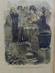 Antika  Orjinal 1800'ler 4 Farklı Temalı Gravür Tablo