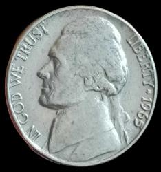 Amerika 1965 5 Cent