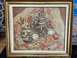 SEMAVERLİ NATÜRMORT YAĞLI BOYA TABLO