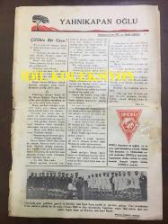 YENİ KÖROĞLU GAZETESİ - 13 TEMMUZ 1932 - SAYI: 440 - FRANSIZ ALMAN'DAN 5 PARA ALAMADI, TATLIYA BAĞLADI - DEVE KULAĞINDA SİNEK! EN KALANTOR ZENGİNLER PES DEDİ! - TÜRKİYE ŞEHİRLERİ ARASINDA GİDİP GELMEYİ UCUZLATMALIDIR, ÇÜNKÜ... - AMAN HANIM BENİMKİ DE ÖYLE - ANAFOR YOK - TOPRAK DAM! - POLİS Mİ, DELİ Mİ? - UCUZA BAKALIM! - ÇOCUKLARA İSTİKBAL - İNTİKAM MAÇI - DAYAKLI FUTBOL - GENÇLER, DARÜŞŞAFAKAYA GİRMEK - DOĞRU LAFA KIZILMAZ!, DOST ACI SÖYLER AMA CANDAN SÖYLER - YAHNIKAPAN OĞLU - ÇİFTLİKTE BİR GECE! - İPEKİŞ BURSA REKLAMI - GİRESON 1932 FUTBOL TAKIMI FOTOĞRAFI, GİRESON, EŞREF BEY -