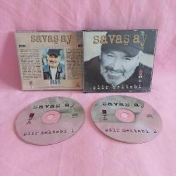Savaş Ay / Şiir Mektebi - Dönem Gümüş Baskı Çift CD*