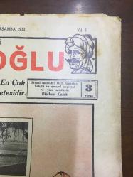 YENİ KÖROĞLU GAZETESİ - 20 TEMMUZ 1932 - SAYI: 442 - 2 AY LAFTAN SONRA DÜNYA DERDİNE YİNE DEVA BULAMADILAR - HALKA YENİ NİZAMLARI NASIL ÖĞRETMELİ. ÇÜNKÜ YENİ KANUNLARDA HERKES ŞAŞIRIYOR - PARA MI GÖNÜL MÜ? - ACI BİR HİKAYE - KAVUN, KARPUZ - AH İKİ GÖZÜM KARA HASAN'IM - 5 KURUŞA YEMEK! - ESNAF OKUSUN! - MAHPUSLARIN İSTEDİĞİ - KÖY BUĞASI - ÇOCUKLARA İSTİKBAL - BOMONTİ RAKI - BEYKOZLULARA NE OLDU? - KARADA KAPLAN, DENİZDE ARSLAN! KİMDİR ONLAR? LİMAN ŞİRKETİ, BELEDİYE - İRAN ŞAHI - YAHNİKAPAN OĞLU - HAFIZ PAŞA - İPEKİŞ, BURSA REKLAMI - İZMİR BERBERLERİ ÇALIŞIYOR - İZMİR BERBERLER CEMİYETİ URLA ŞUBESİ AZASI TARAFINDAN SÜNNET EDİLEN ÇOCUKLARIN FOTOĞRAFI