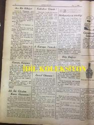 YENİ KÖROĞLU GAZETESİ - 20 TEMMUZ 1932 - SAYI: 442 - 2 AY LAFTAN SONRA DÜNYA DERDİNE YİNE DEVA BULAMADILAR - HALKA YENİ NİZAMLARI NASIL ÖĞRETMELİ. ÇÜNKÜ YENİ KANUNLARDA HERKES ŞAŞIRIYOR - PARA MI GÖNÜL MÜ? - ACI BİR HİKAYE - KAVUN, KARPUZ - AH İKİ GÖZÜM KARA HASAN'IM - 5 KURUŞA YEMEK! - ESNAF OKUSUN! - MAHPUSLARIN İSTEDİĞİ - KÖY BUĞASI - ÇOCUKLARA İSTİKBAL - BOMONTİ RAKI - BEYKOZLULARA NE OLDU? - KARADA KAPLAN, DENİZDE ARSLAN! KİMDİR ONLAR? LİMAN ŞİRKETİ, BELEDİYE - İRAN ŞAHI - YAHNİKAPAN OĞLU - HAFIZ PAŞA - İPEKİŞ, BURSA REKLAMI - İZMİR BERBERLERİ ÇALIŞIYOR - İZMİR BERBERLER CEMİYETİ URLA ŞUBESİ AZASI TARAFINDAN SÜNNET EDİLEN ÇOCUKLARIN FOTOĞRAFI
