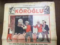 YENİ KÖROĞLU GAZETESİ - 10 AĞUSTOS 1932 - SAYI: 448 - ÇOK ŞÜKÜR KÖYLÜ DE RAHAT, ŞEHİRLİ DE RAHAT OLDU - YUNUS NADİ BEY, GÜZELE GÜZEL DEĞİL, DEMEK VATANA ZARAR, İSMET İNÖNÜ 1932 FOTOĞRAFI - MAHPUSLAR - HOCA ZEYNULLAH DÜŞMAN KESİYOR - BUĞDAY 5 BUÇUK KURUŞ - BOMONTİ RAKI - ÇOCUKLARA İSTİKBAL - ANADOLUDA FUTBOL - 93 YAŞINDA KATİL - KADIN PARMAĞI - DEVLET PARASINA EL SÜRENLER İÇİN! - FON FİN FON KILICINI BİLİYOR - DEVRAN, PENDNAME - İŞTE CAN EVLERİ - HACCACI ZALİM, KANLI SALTANAT, ARAP TARİHİNDEN BİR PARÇA - KEMALETTİN ŞÜKRÜ - İPEKİŞ YERLİ MALLARI BURSA - ŞEYH AHMET EDİRNE'DE -  ŞEYH AHMET ve ÇOCUKLARININ FOTOĞRAFI