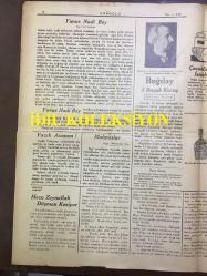 YENİ KÖROĞLU GAZETESİ - 10 AĞUSTOS 1932 - SAYI: 448 - ÇOK ŞÜKÜR KÖYLÜ DE RAHAT, ŞEHİRLİ DE RAHAT OLDU - YUNUS NADİ BEY, GÜZELE GÜZEL DEĞİL, DEMEK VATANA ZARAR, İSMET İNÖNÜ 1932 FOTOĞRAFI - MAHPUSLAR - HOCA ZEYNULLAH DÜŞMAN KESİYOR - BUĞDAY 5 BUÇUK KURUŞ - BOMONTİ RAKI - ÇOCUKLARA İSTİKBAL - ANADOLUDA FUTBOL - 93 YAŞINDA KATİL - KADIN PARMAĞI - DEVLET PARASINA EL SÜRENLER İÇİN! - FON FİN FON KILICINI BİLİYOR - DEVRAN, PENDNAME - İŞTE CAN EVLERİ - HACCACI ZALİM, KANLI SALTANAT, ARAP TARİHİNDEN BİR PARÇA - KEMALETTİN ŞÜKRÜ - İPEKİŞ YERLİ MALLARI BURSA - ŞEYH AHMET EDİRNE'DE -  ŞEYH AHMET ve ÇOCUKLARININ FOTOĞRAFI