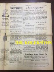 YENİ KÖROĞLU GAZETESİ - 10 AĞUSTOS 1932 - SAYI: 448 - ÇOK ŞÜKÜR KÖYLÜ DE RAHAT, ŞEHİRLİ DE RAHAT OLDU - YUNUS NADİ BEY, GÜZELE GÜZEL DEĞİL, DEMEK VATANA ZARAR, İSMET İNÖNÜ 1932 FOTOĞRAFI - MAHPUSLAR - HOCA ZEYNULLAH DÜŞMAN KESİYOR - BUĞDAY 5 BUÇUK KURUŞ - BOMONTİ RAKI - ÇOCUKLARA İSTİKBAL - ANADOLUDA FUTBOL - 93 YAŞINDA KATİL - KADIN PARMAĞI - DEVLET PARASINA EL SÜRENLER İÇİN! - FON FİN FON KILICINI BİLİYOR - DEVRAN, PENDNAME - İŞTE CAN EVLERİ - HACCACI ZALİM, KANLI SALTANAT, ARAP TARİHİNDEN BİR PARÇA - KEMALETTİN ŞÜKRÜ - İPEKİŞ YERLİ MALLARI BURSA - ŞEYH AHMET EDİRNE'DE -  ŞEYH AHMET ve ÇOCUKLARININ FOTOĞRAFI