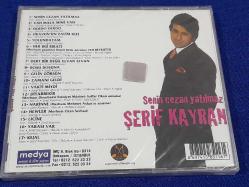 ŞERİF KAYRAN SENİN CEZAN YATILMAZ MÜZİK CD  ( SIFIR )