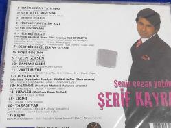 ŞERİF KAYRAN SENİN CEZAN YATILMAZ MÜZİK CD  ( SIFIR )