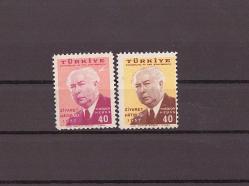 1957 Federal Almanya Reisicumhurunun Türkiye'yi Ziyareti Mnh Lüks Tam Seri Pul    ---TC86