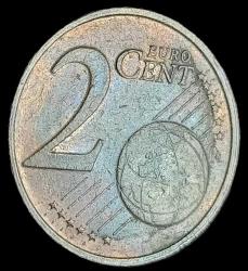 Hollanda 2002 2 Euro Cent
