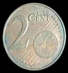 Belçika 2000 2 Euro Cent
