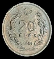 1984 20 Lira nadir